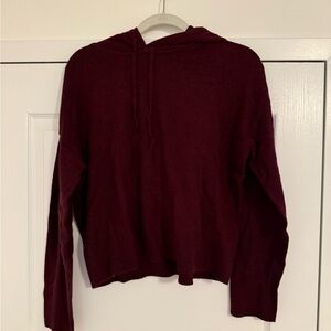 Gap Burgundy CashSoft Hoodie